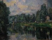 Paul Cezanne Bridge at Cereteil By Paul Cezanne china oil painting artist